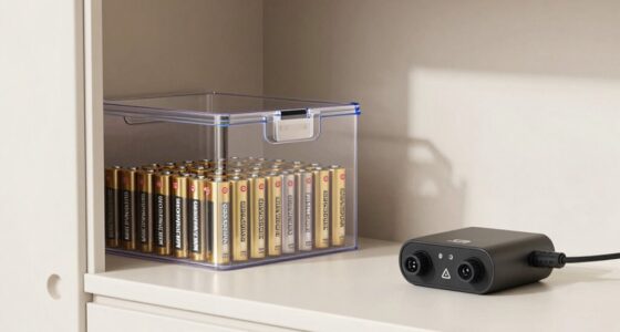 safe storage and charging