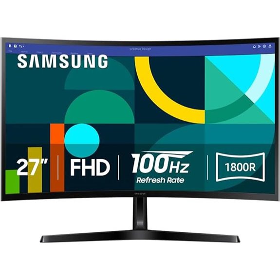 Samsung 27 Essential S3 FHD Curved Monitor