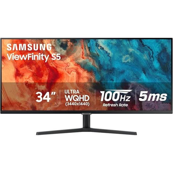 Samsung 34 Ultrawide QHD Monitor with HDR and FreeSync