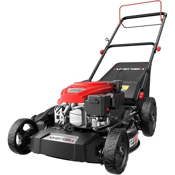 Self-Propelled Gas Lawn Mower with 21 Deck