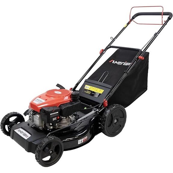 Self-Propelled Gas Lawn Mower 21 170cc Engine