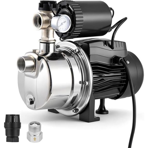 Hanchen 3/4 HP Shallow Well Pump with Pressure Tank