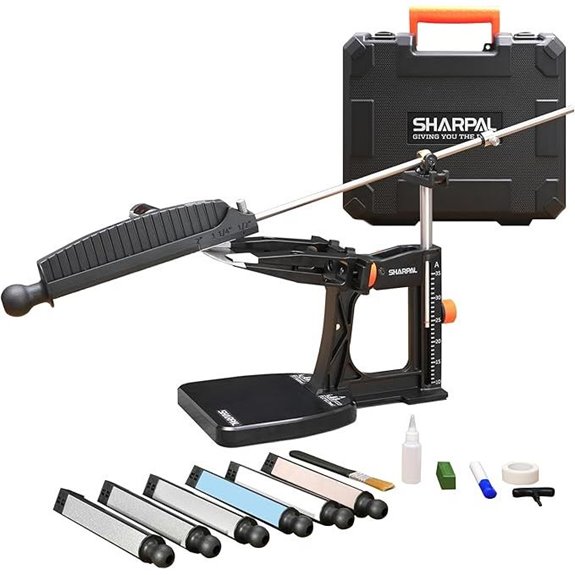 SHARPAL 202H Precision Knife Sharpener Kit with Case