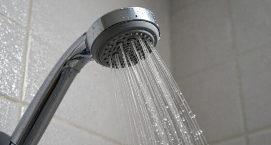 shower pressure suddenly drops