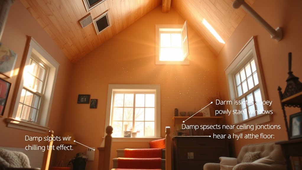 signs of air leakage