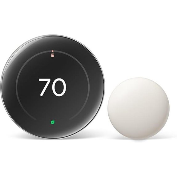 Google Nest Thermostat & Temperature Sensor (Silver)
