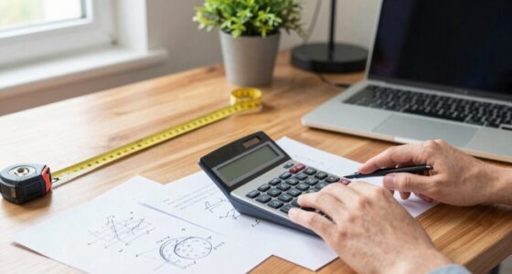 simple desk height calculation