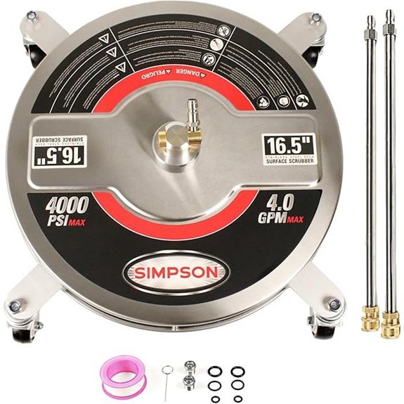 Simpson 16.5 Pressure Washer Surface Cleaner