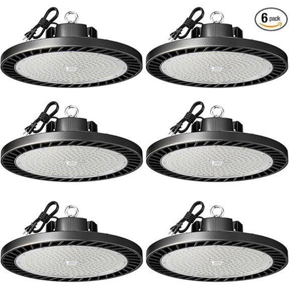 UFO LED High Bay Lights 250W 6-Pack