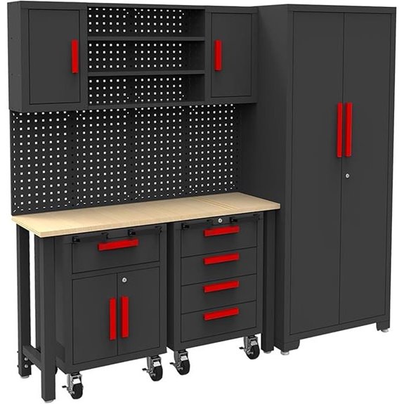 Torin 6-Piece Garage Storage Cabinet Set