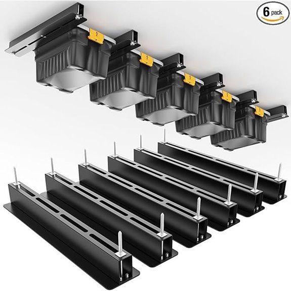 Heavy Duty Ceiling Garage Storage Rack (6 pcs)