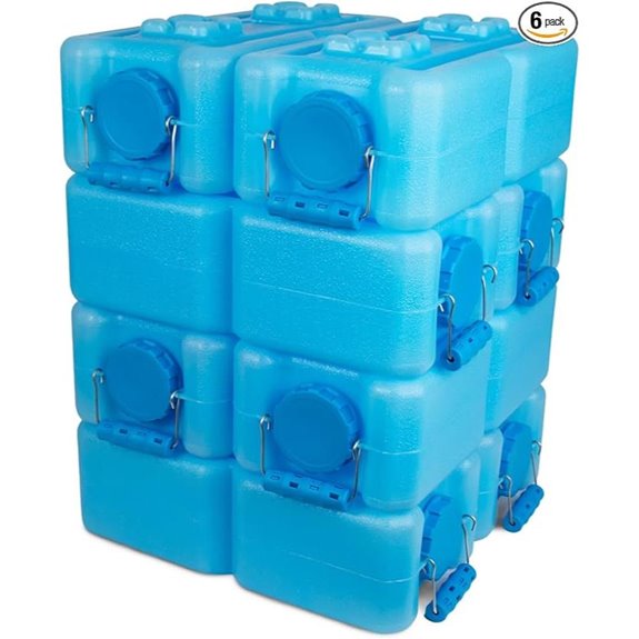 WaterBrick 6-Pack Water Storage Containers