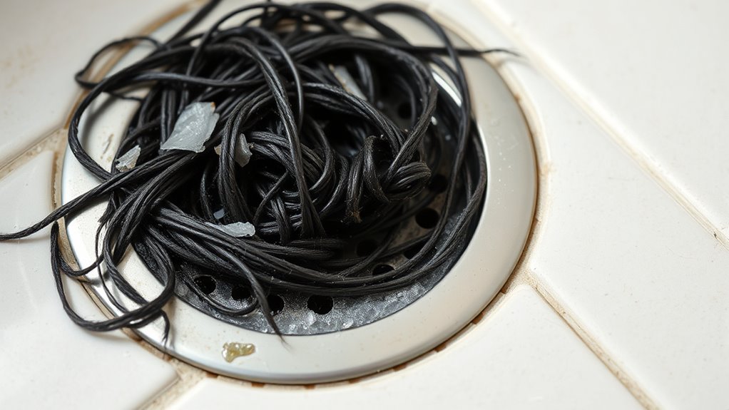 slow draining odors gurgling