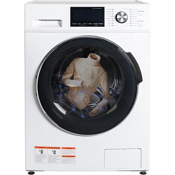 Compact 2.7 Cu.Ft Front Load Washing Machine