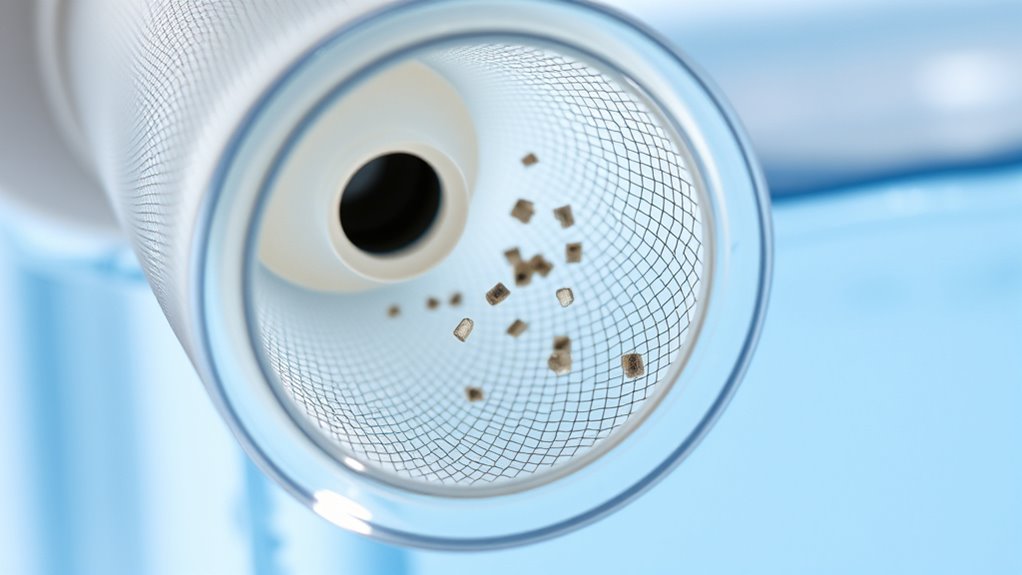 small microbes often slip through