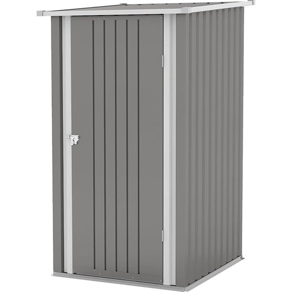 Patiowell 3x3 ft Outdoor Garden Storage Shed