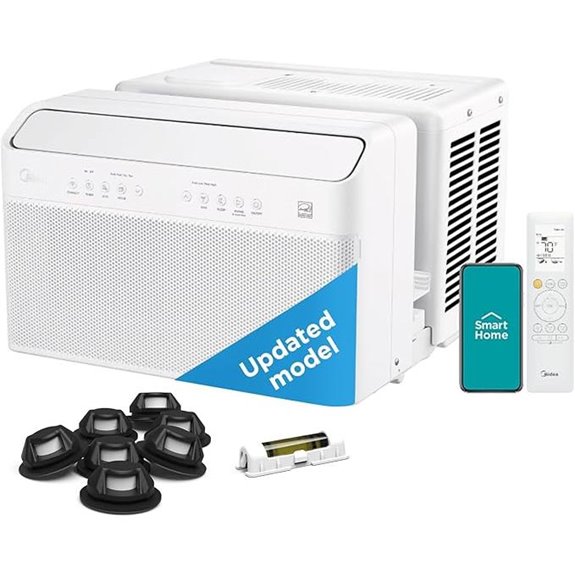 Midea 10,000 BTU Smart U-Shaped Window AC