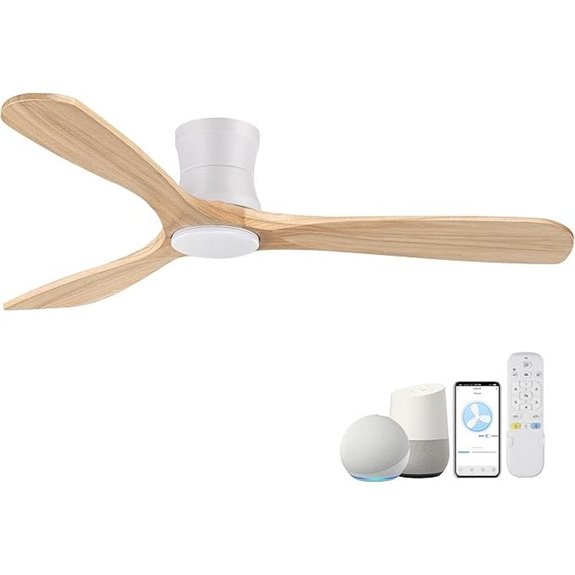 Smart 52” WiFi Ceiling Fan with Lights and Remote