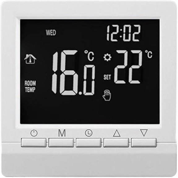 Programmable Thermostat for Boiler and Radiant Heating