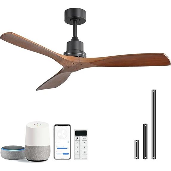 Sofucor 52 Smart Ceiling Fan with Remote