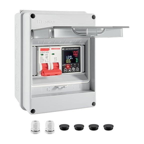 Smart Energy Monitor Box with App and Voice Control