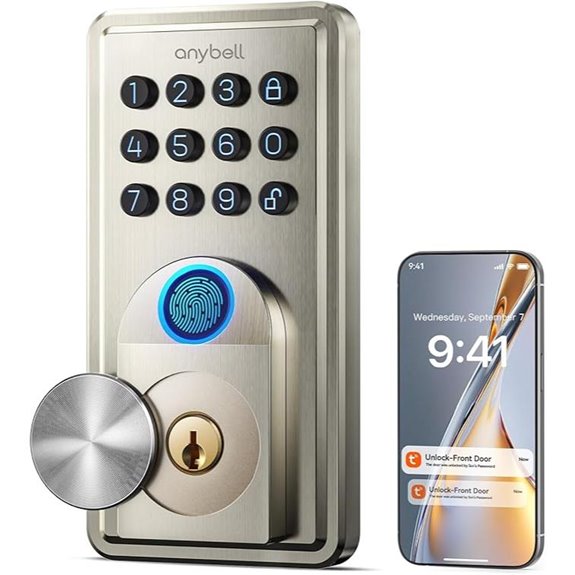 smart fingerprint door lock