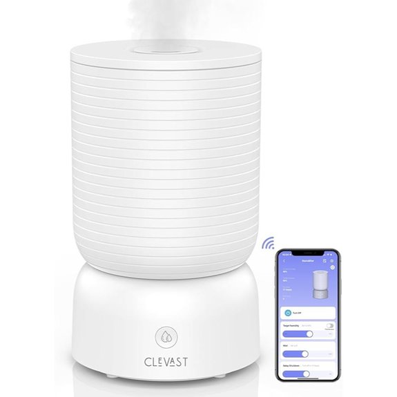 CLEVAST Smart Humidifier with Essential Oil Diffuser