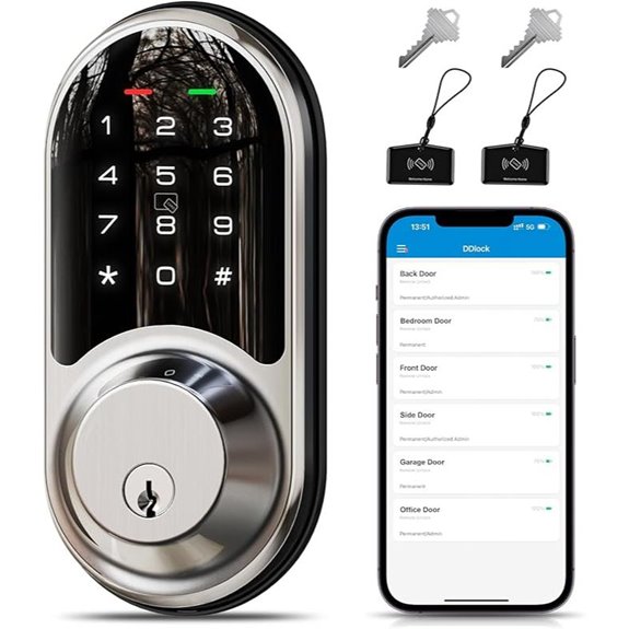 Veise RZ06 Smart Lock with App & Keyless Entry