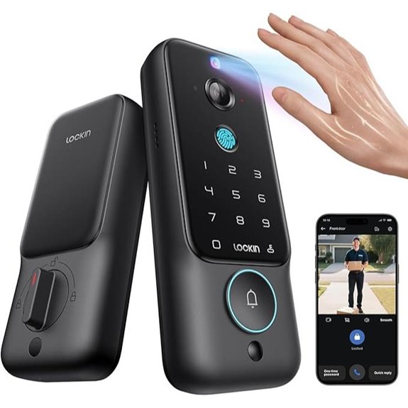 Lockin Veno Plus Smart Lock with Camera and App