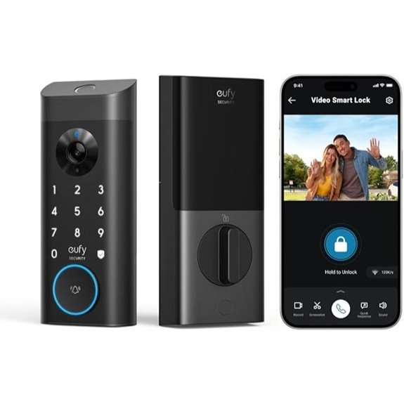 eufy Smart Lock with Camera Doorbell & Wi-Fi