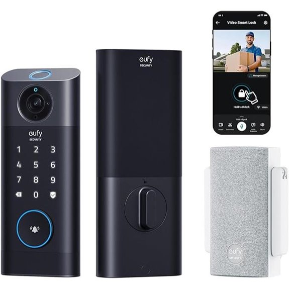 eufy Security Video Smart Lock with Camera and Chime