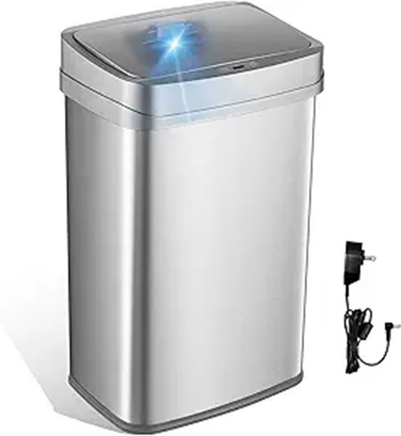 Ninestars Smart Odor-Neutralizing Trash Can