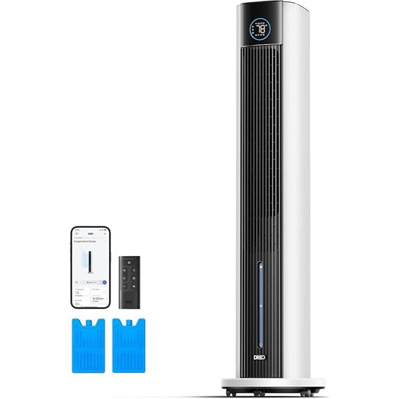 Dreo Evaporative Cooler with Oscillating Fan and App