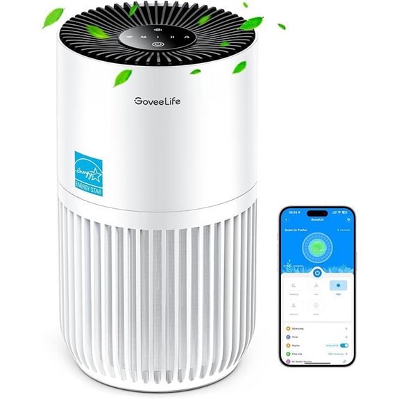 GoveeLife Mini Air Purifier with App & Alexa Control