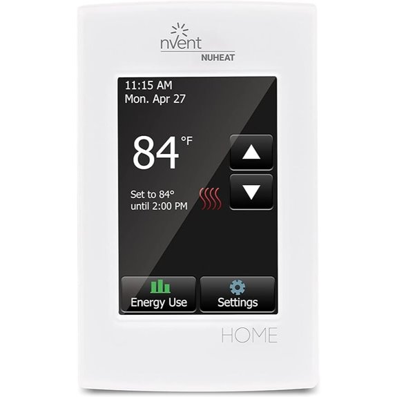nVent Nuheat Home Programmable Touchscreen Thermostat