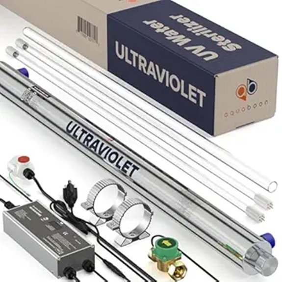 UV Water Purification System with Smart Flow Sensor