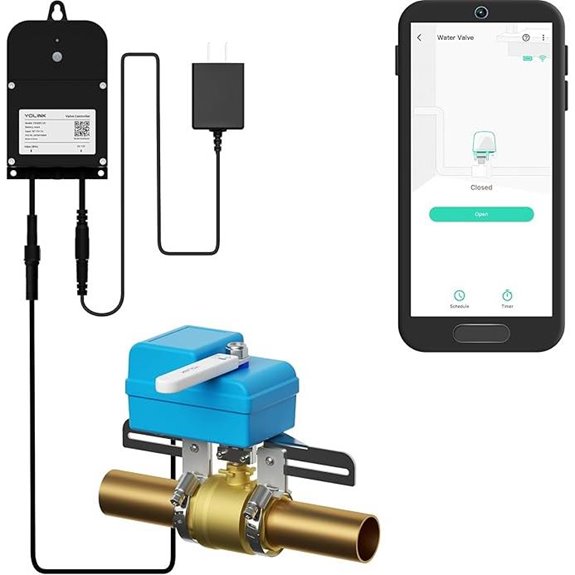 YoLink Smart Water Valve Controller with Remote Control