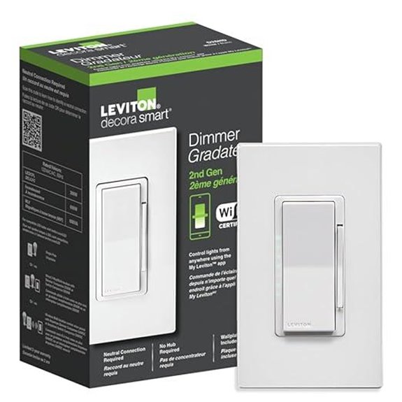 Leviton Decora Smart Wi-Fi Dimmer Switch (2nd Gen)