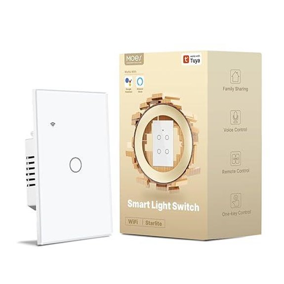 MOES 2nd Gen Smart Wi-Fi Wall Switch