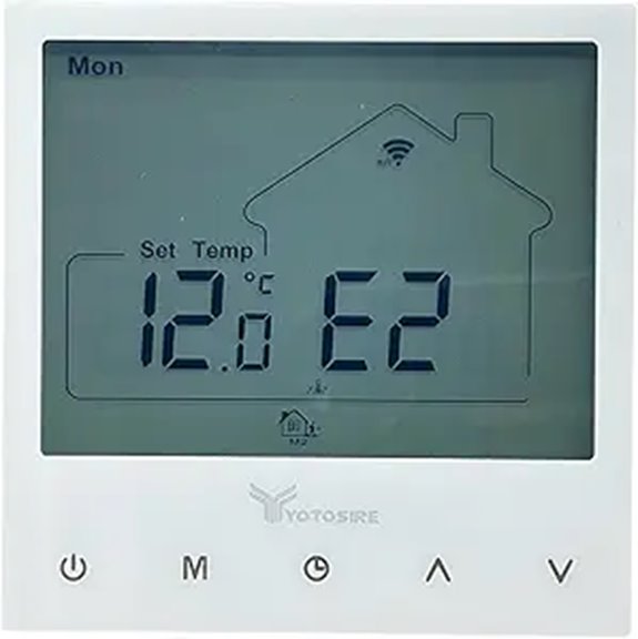 WiFi Programmable Thermostat for Floor Heating