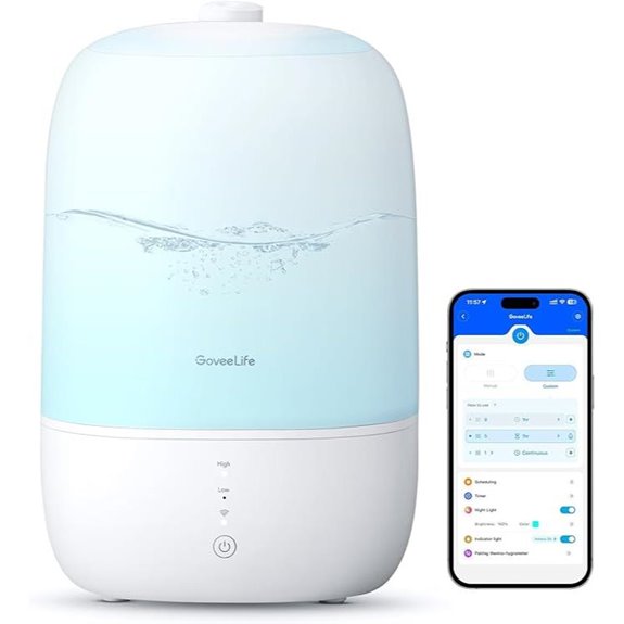 GoveeLife Smart Humidifier with Oil Diffuser and WiFi