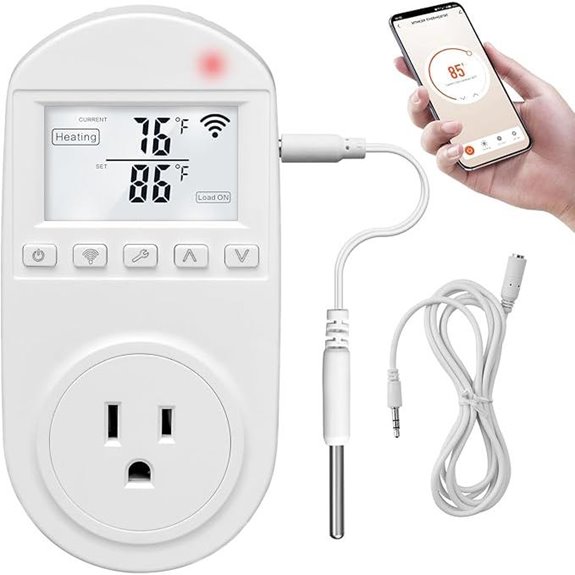 Briidea Smart WiFi Temperature Control Outlet