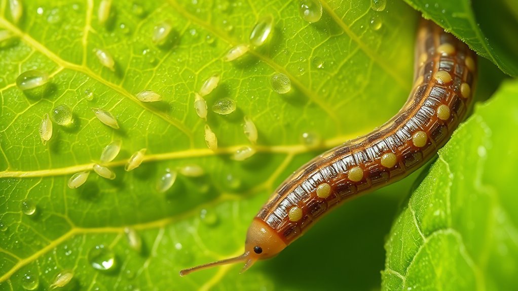 soft translucent moisture loving pests