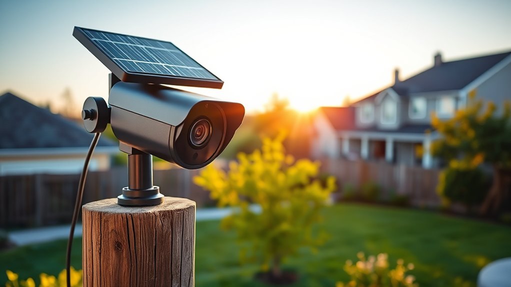 solar camera system considerations