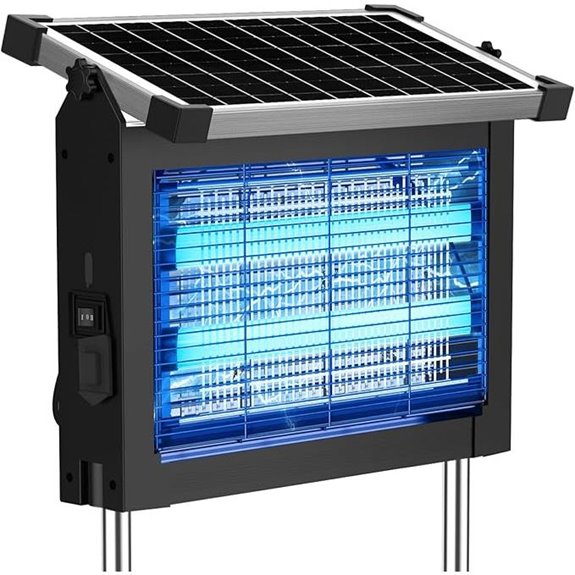 Solar Mosquito Zapper with Extension Cord