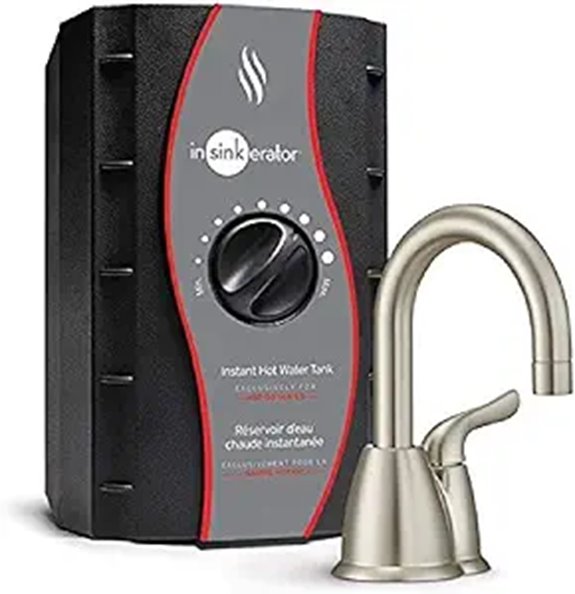 InSinkErator Hot Water Dispenser with Stainless Tank