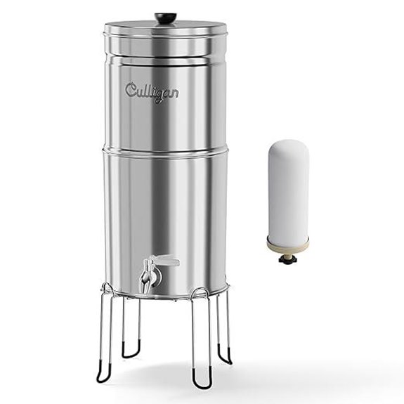 Culligan MaxClear Stainless Steel Water Filter System