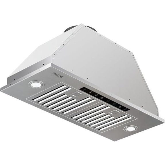 30-Inch Stainless Steel Range Hood with Touch Control