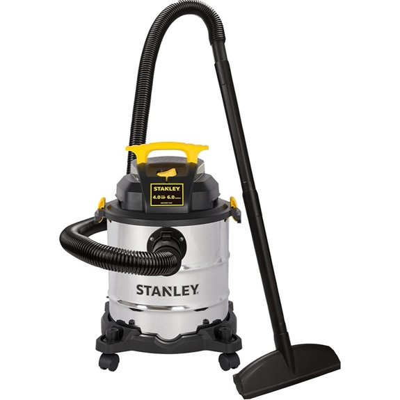 STANLEY 6-Gallon Wet/Dry Vacuum Stainless Steel