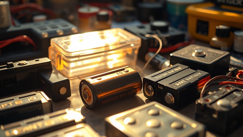 store batteries safely indoors